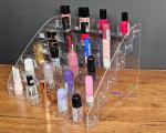 Acryl Kosmetik Aufbewahrung Organizer Verkaufsständer für Nagellack Lippenstifte 6er